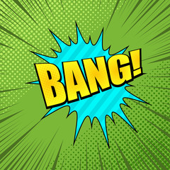 Comic Bang wording template