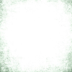 Vintage paper texture. Green grunge abstract background