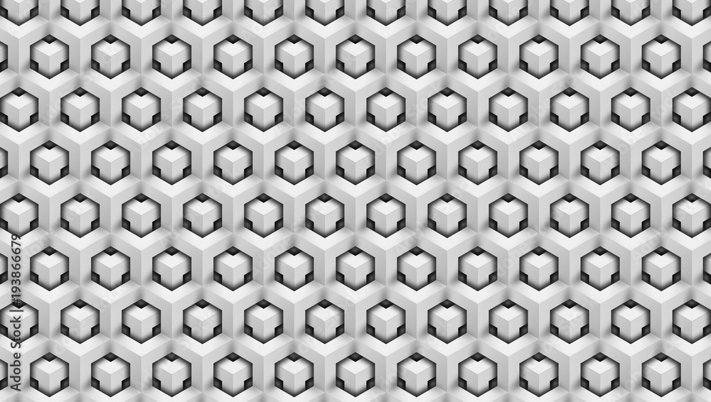 Poster polygon pattern shapes