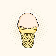 Ice Cream stock illustration