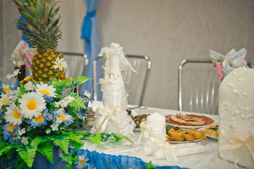 Fruit as a decoration of a festive table 655.