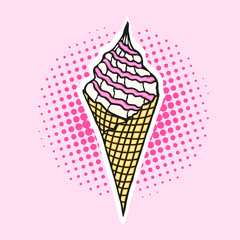 Ice Cream stock illustration