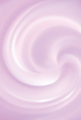Vector background of swirling pink texture