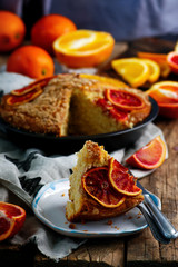 BLOOD ORANGE BUCKLE.selective focus