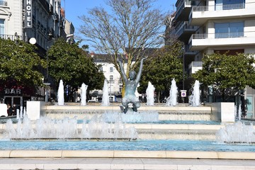 Fototapeta premium Place de la gare, angers