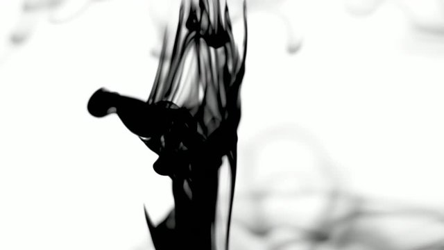 Black ink pattern