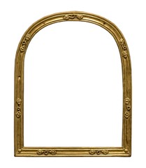 Golden frame for paintings, mirrors or photos