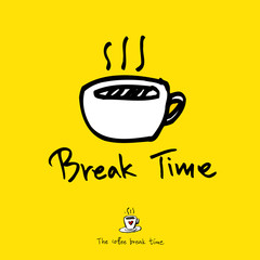 카페 포스터 / 손으로 그린 커피 그림