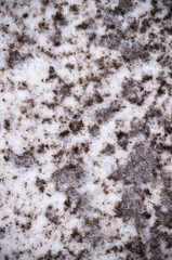 polluted city snow texture. vignette, background.