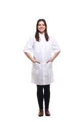 Full body healthcare woman