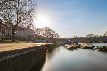 Richmond in the winter morning, London