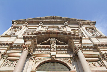 chiesa di San Fedele a Milano; la facciata