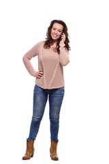 Fototapeta premium Caucasian woman