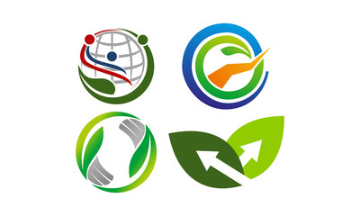 Leaf Template Vector Set