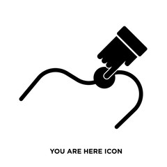 you are here icon