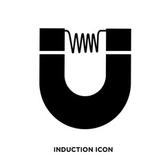 induction icon vector