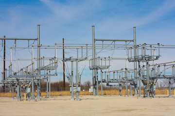 Electrical Substation in Rural Midwest
