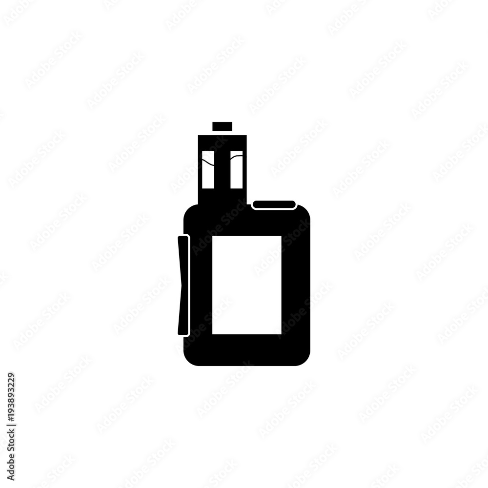 Aufkleber electronic cigarettes icon. bad habit elements for mobile concept and web apps. i̇con for website des