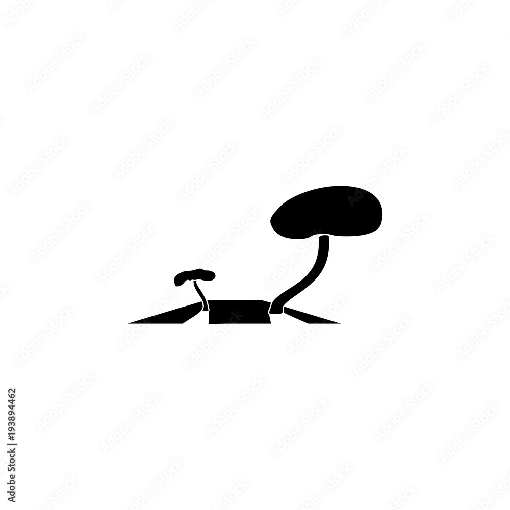 Aufkleber trees icon. element of parks and landscape icon. one of the collections icon for website design and 