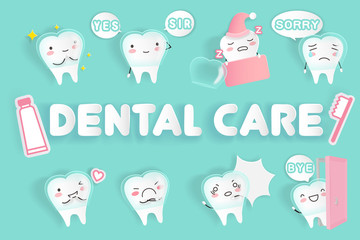 tooth with dental care