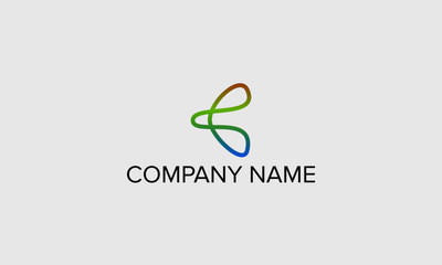 Rocket and C logo design