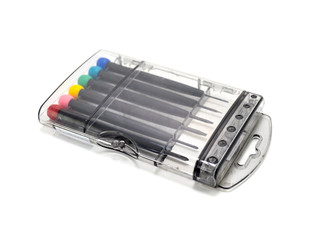 Small screwdriver to repair on white background