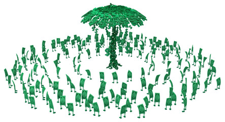 Live Cash, Money Tree Crowd