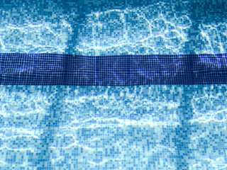 swimming pool under water