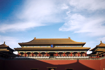Fototapeta premium Imperial Palace under blue sky