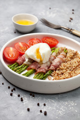 asparagus with bacon
