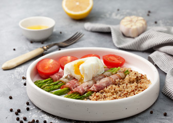 asparagus with bacon