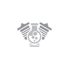 Lab Engine Logo Icon Design