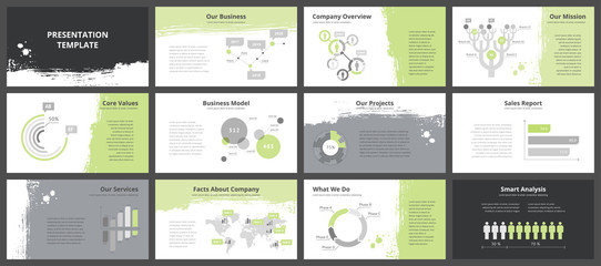 Business presentation templates