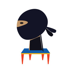 Table Ninja Logo Icon Design