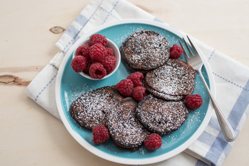 Schokoladen Pancakes 