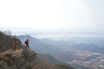 photo taken during the mountain