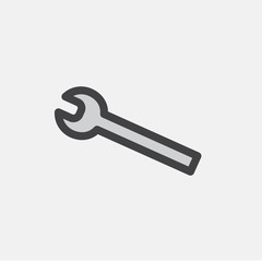 Illustration of wrench icon
