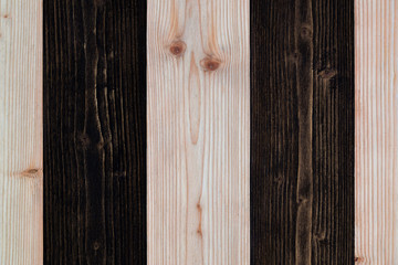 Brown and dark brown wood texture with natural striped pattern background for add text or design decoration art work.