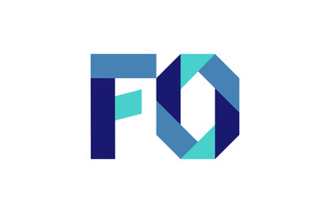 FO Ribbon Letter Logo