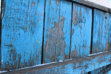 wooden painted boards