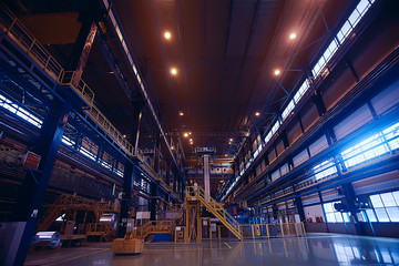 metallurgical production, manufacturing premises, workshop at the plant, blast furnace, heavy industry, engineering, steelmaking