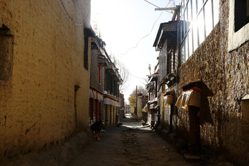 city view in Tibet china