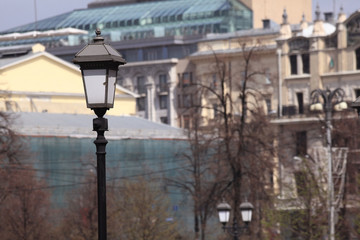 Fototapeta na wymiar lantern city landscape day architecture
