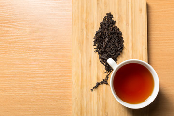 morning tea on the table
