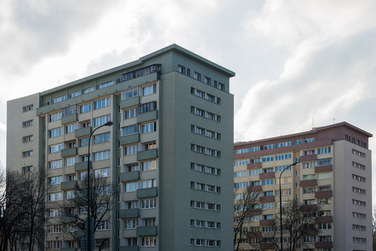 bloki mieszkalne
