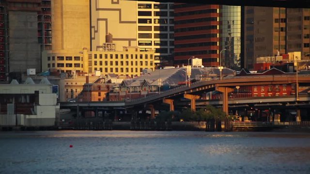 Morning Along FDR Drive NYC