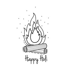 illustration of set of Holi line element