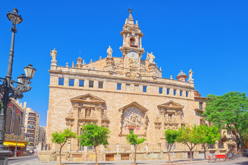 Fototapeta na wymiar Church of the Holy Johns in Valencia (Esglesia dels Sants Joans)