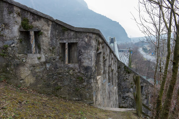 Fototapeta na wymiar Fortification Dufour