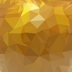 Yellow polygonal background. Yellow abstract mosaic for background. yellow background. Vector illustration.